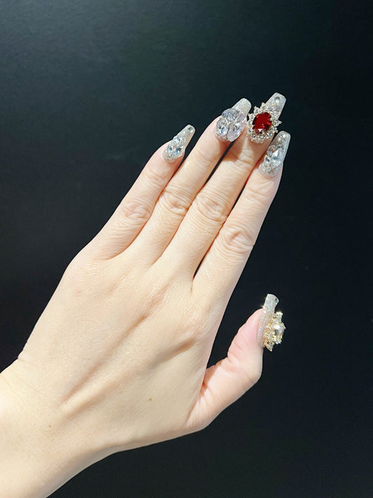 ChampagneRuby - 5thOct Nail