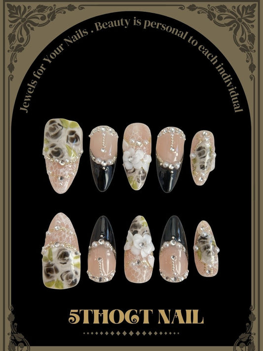 Lace Bloom - 5thOct Nail