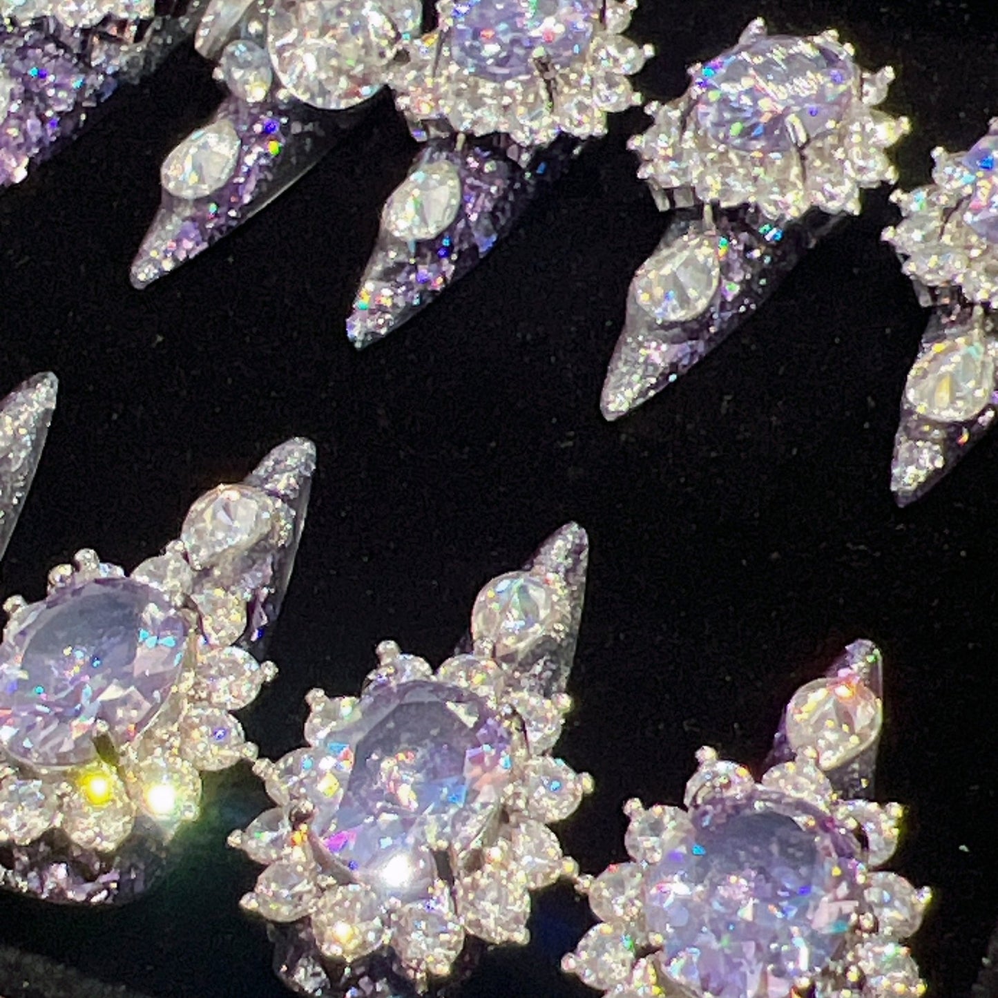 Amethyst Heart of Athena - 5thOct Nail