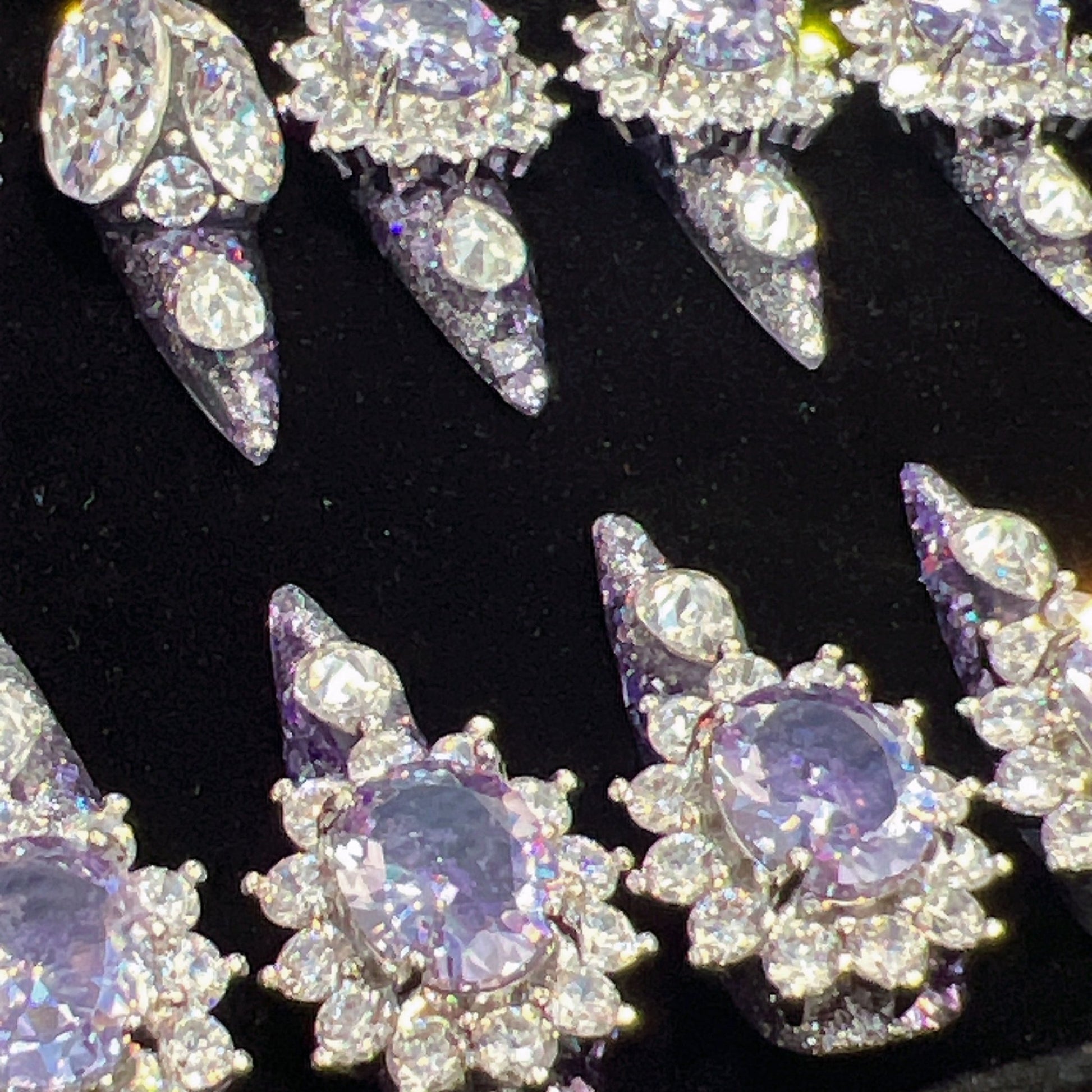 Amethyst Heart of Athena - 5thOct Nail