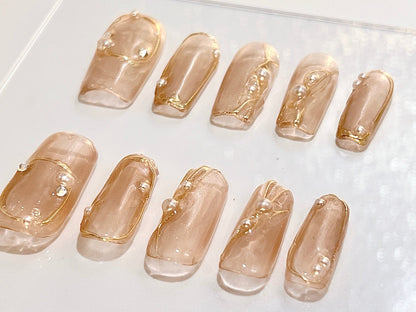 Baroque Fairy Pearl - 5thOct Nail