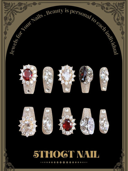 ChampagneRuby - 5thOct Nail