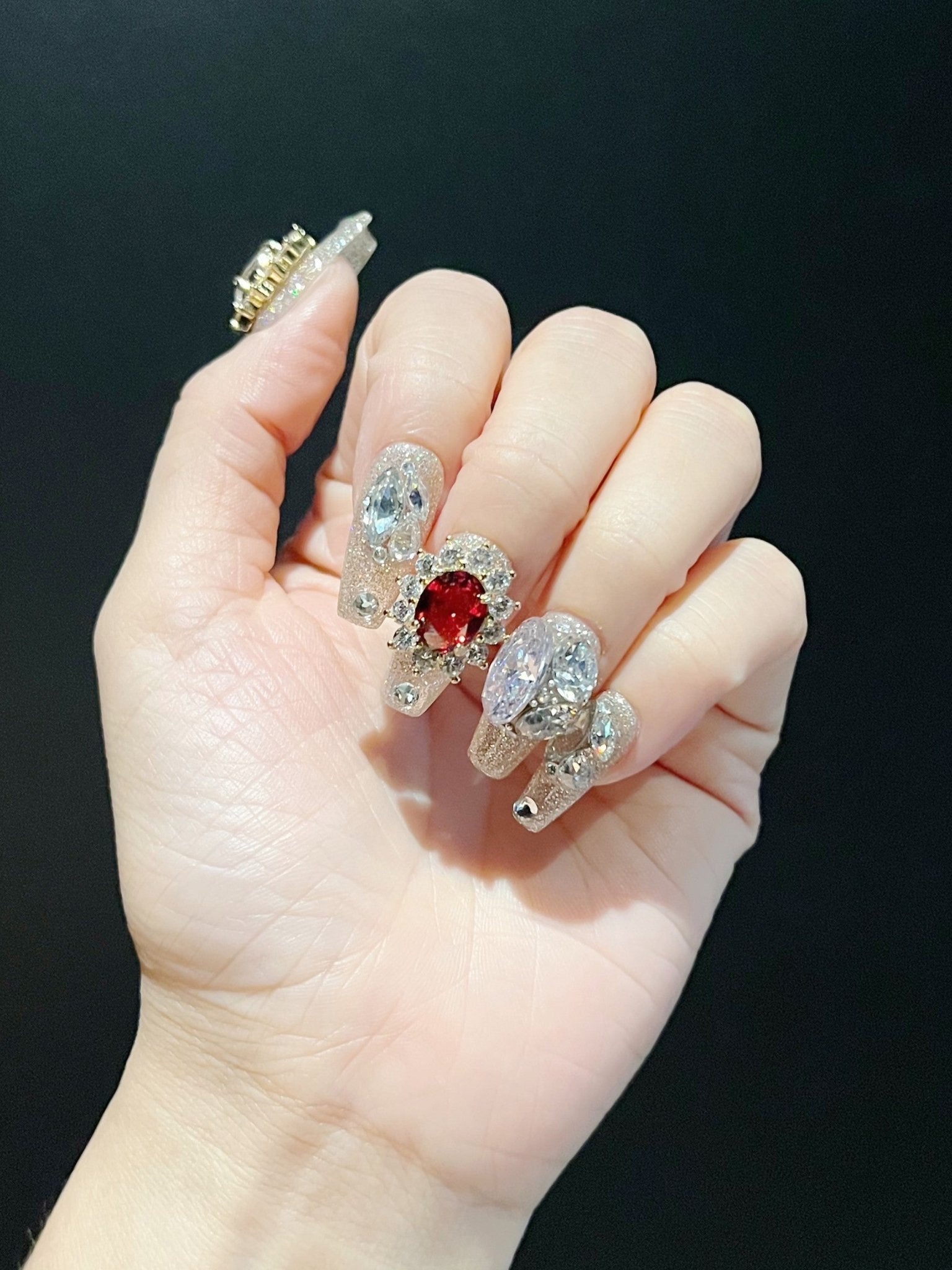 ChampagneRuby - 5thOct Nail