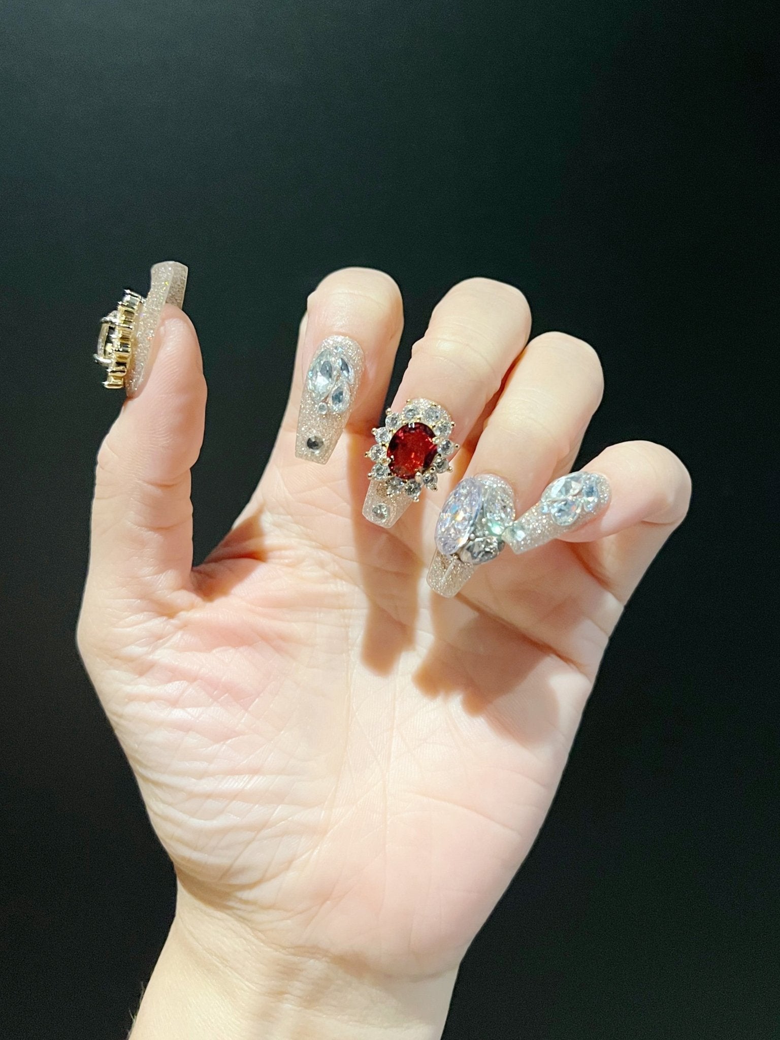 ChampagneRuby - 5thOct Nail