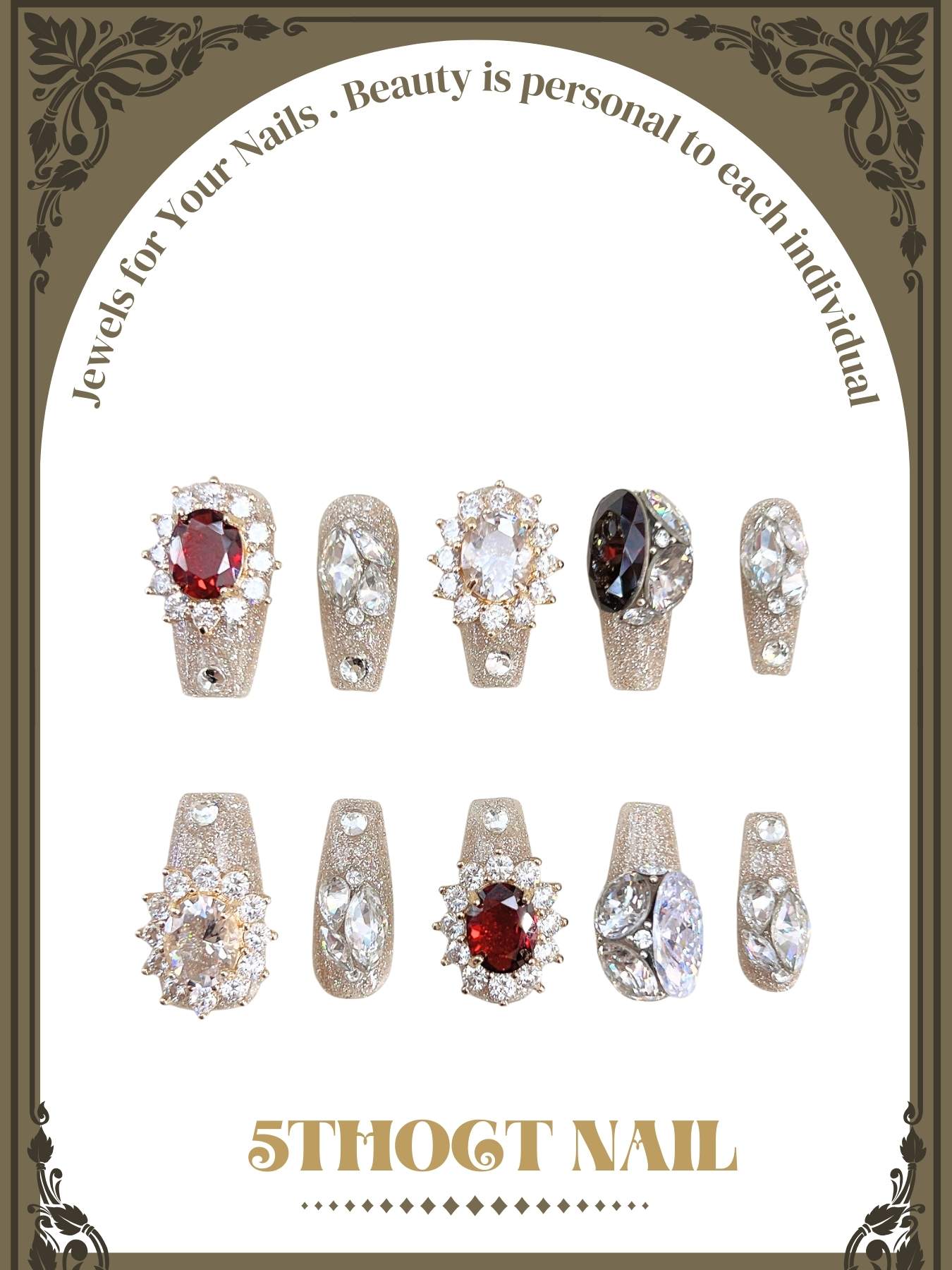 ChampagneRuby - 5thOct Nail