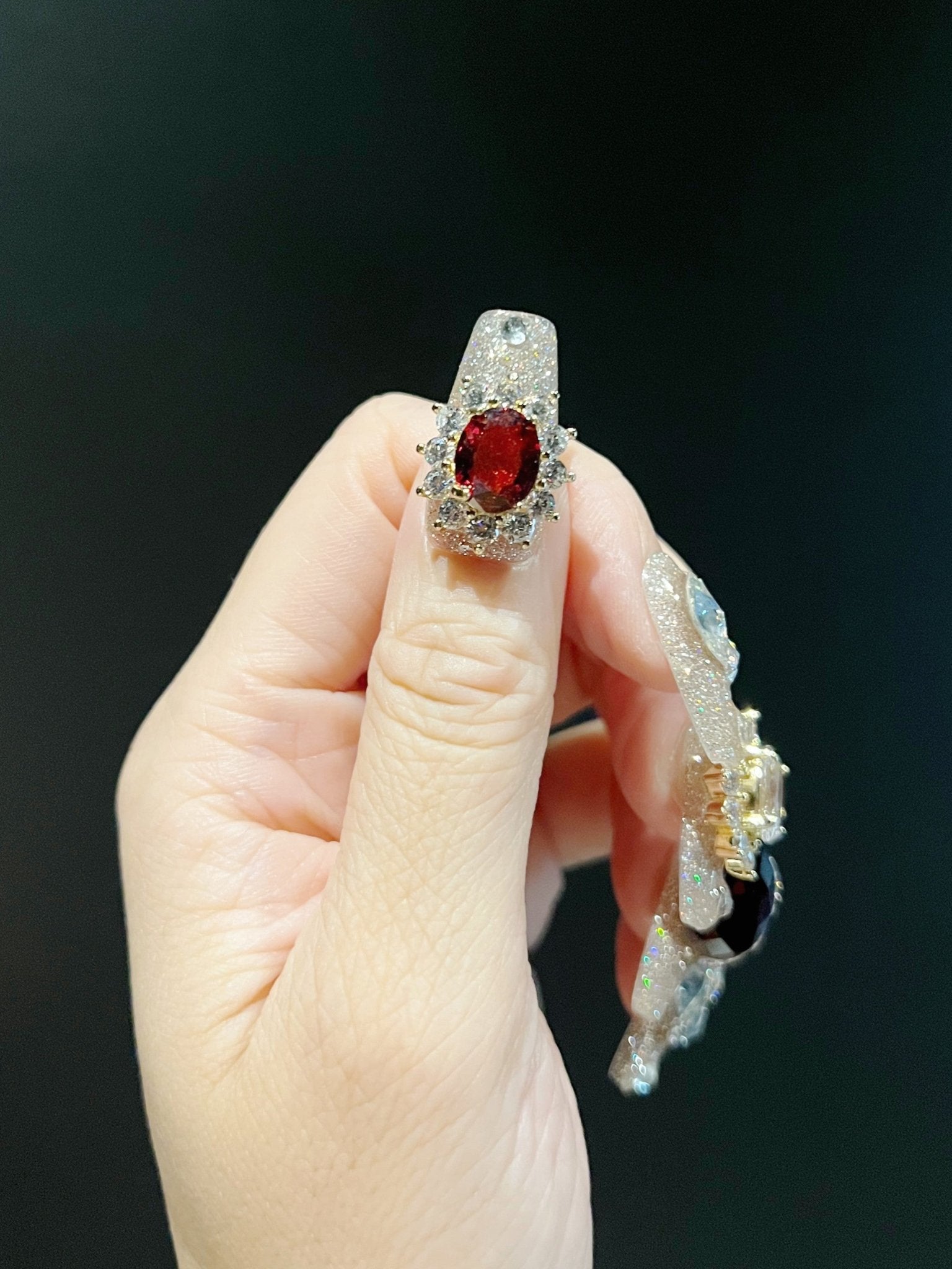 ChampagneRuby - 5thOct Nail