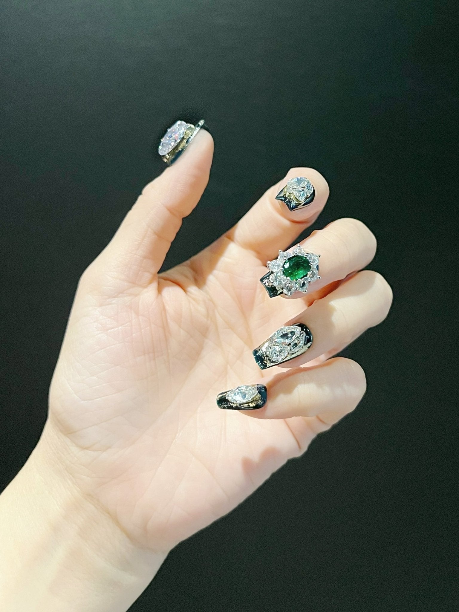 Emerald of Yggdrasil - 5thOct Nail