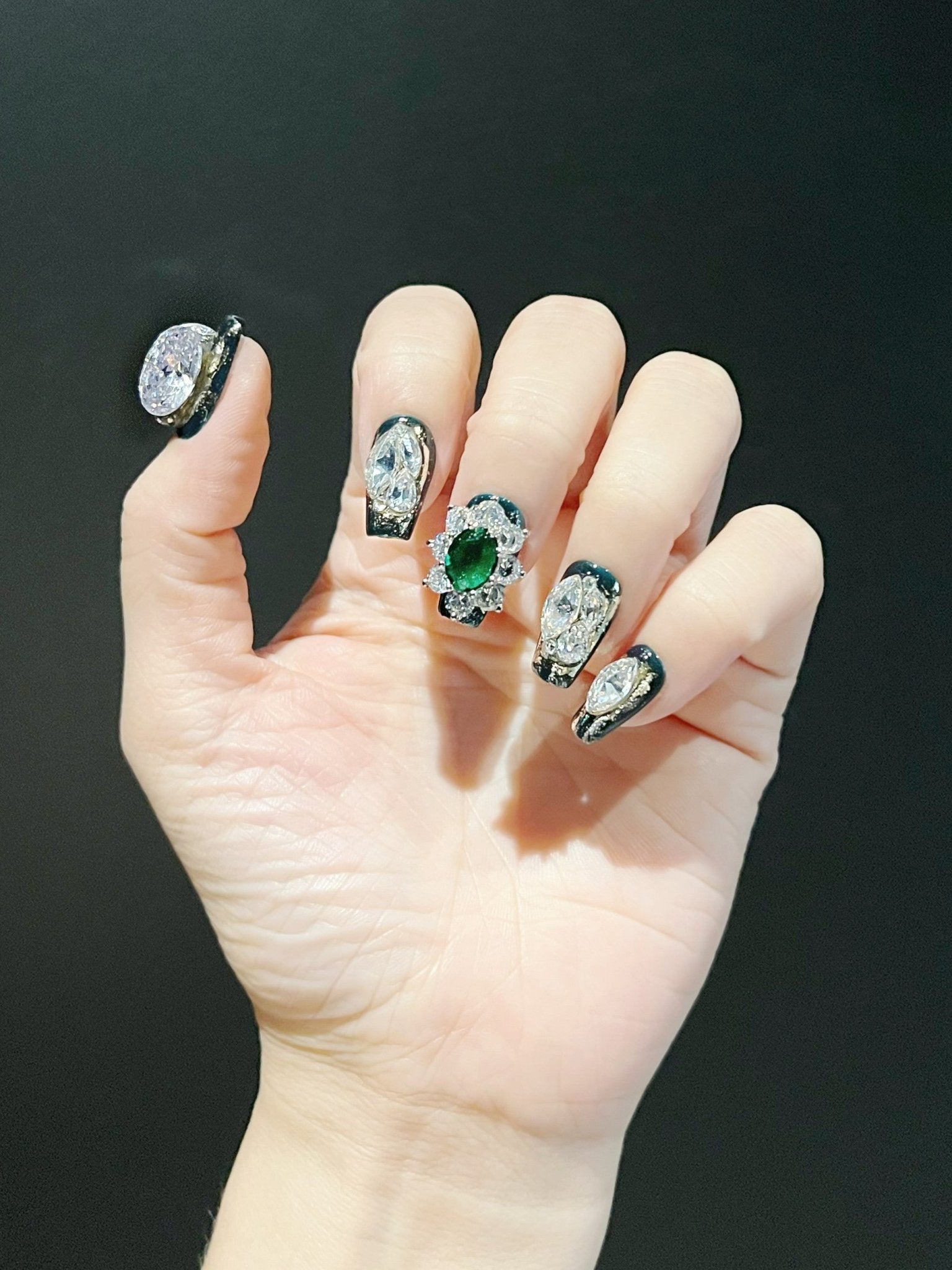 Emerald of Yggdrasil - 5thOct Nail