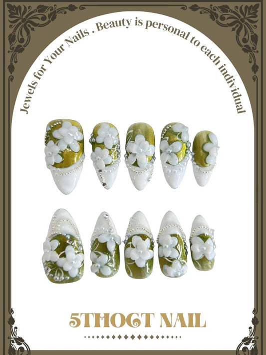 Fleur Blanche - 5thOct Nail