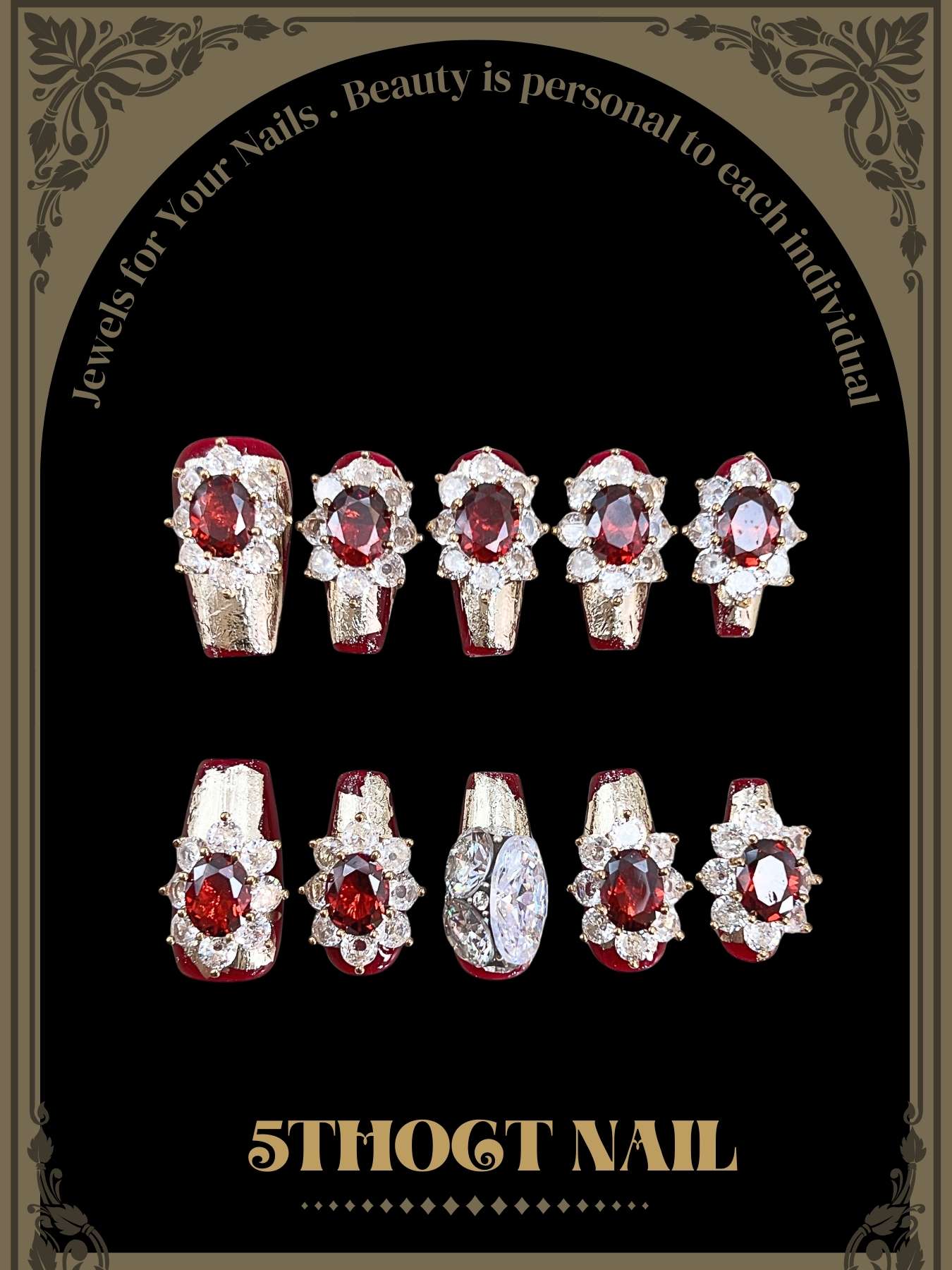 Ruby Empress - 5thOct Nail