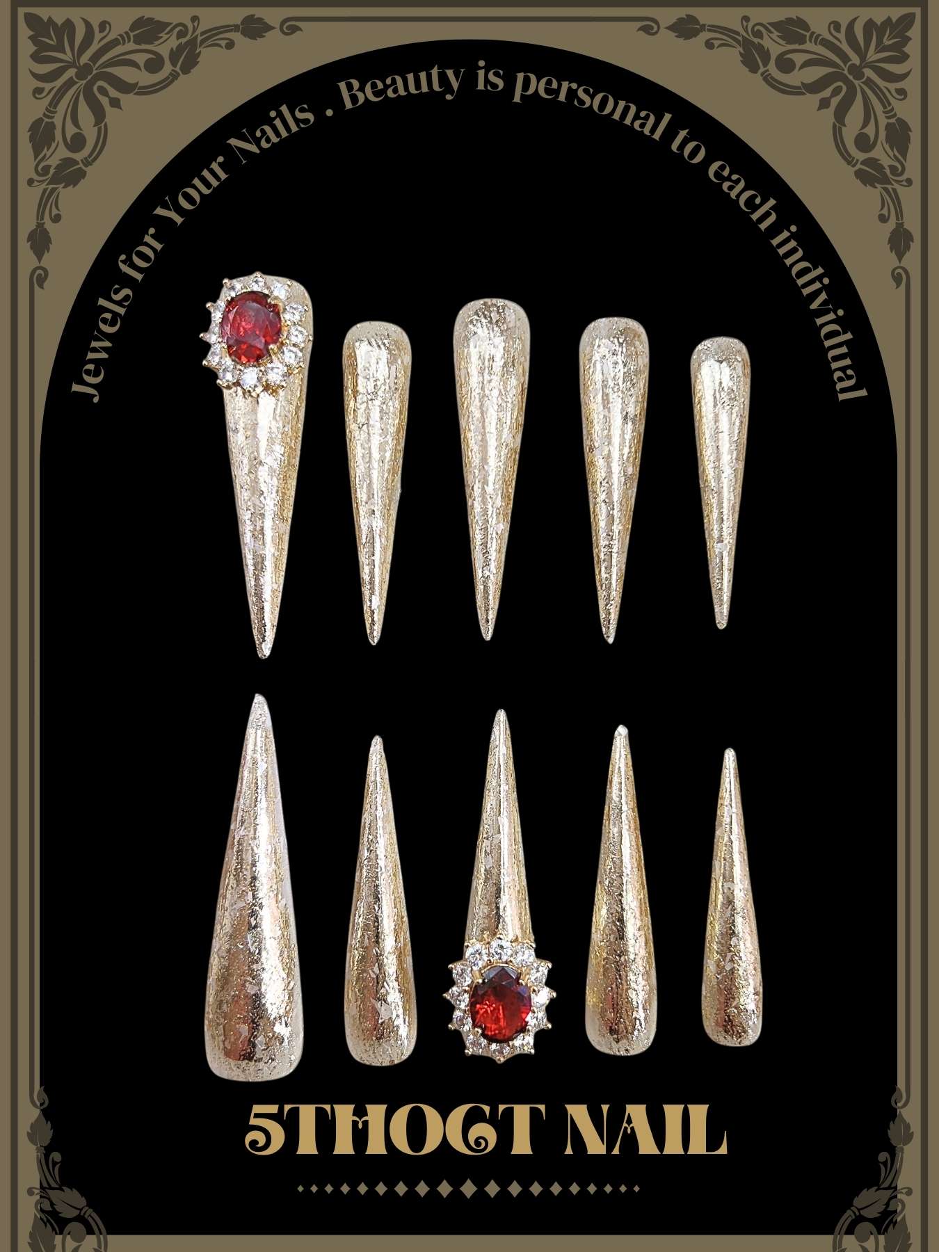 TwinZircon - G - 5thOct Nail