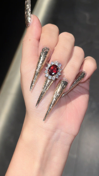 TwinZircon - G - 5thOct Nail