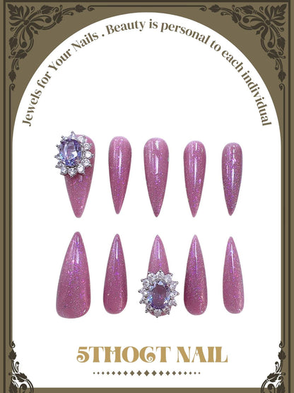 TwinZircon - P - 5thOct Nail