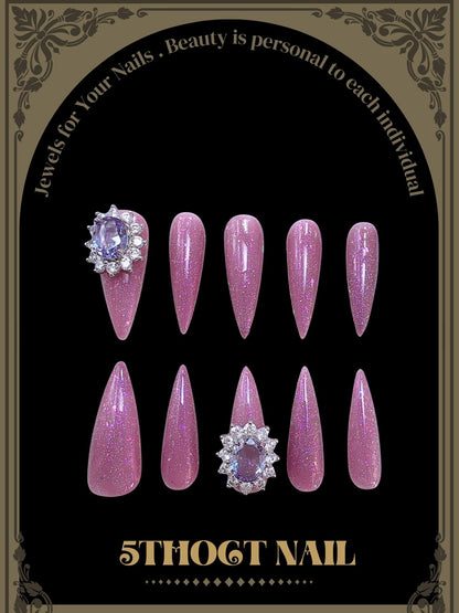 TwinZircon - P - 5thOct Nail